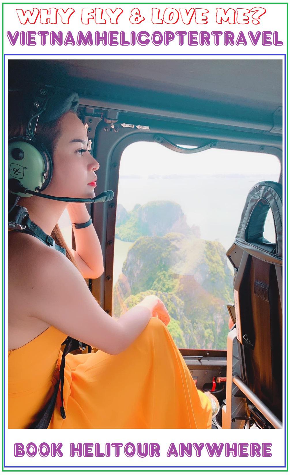 Amazing Helicopter Tour to Ha Long Bay