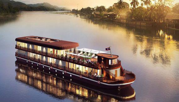 Mekong Dawn Cruise 4 days : Siem Reap to Phnom Penh